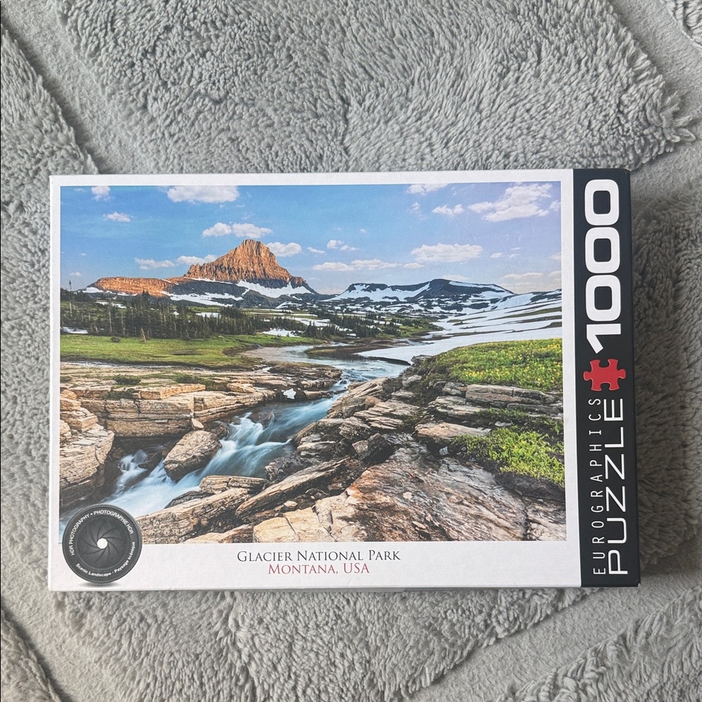 Glacier National Park 1000 Piece Puzzle